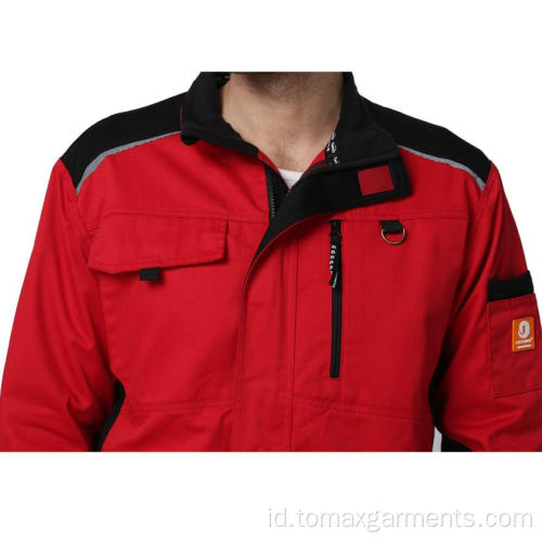 Jaket Kerja Fr Pria Flame Retardant Jacket